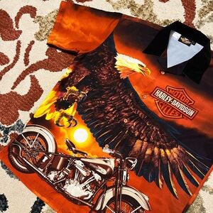 Vintage Y2K Harley Davidson Shirt